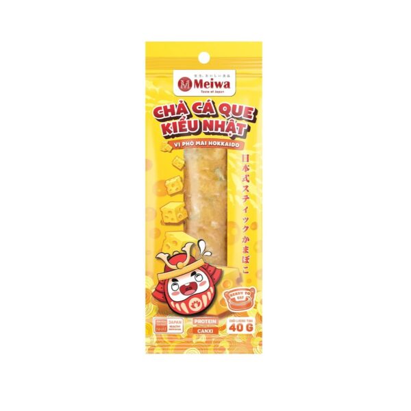 CHẢ CÁ QUE KIỂU NHẬT VỊ PHÔ MAI HOKKAIDO