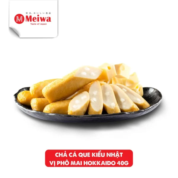 CHẢ CÁ QUE KIỂU NHẬT VỊ PHÔ MAI HOKKAIDO - Hình ảnh 3