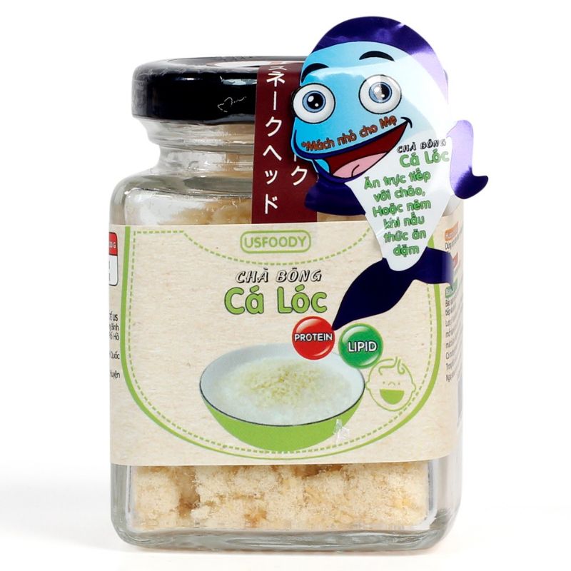 Lợi Ích Của Chà Bông Cá Lóc USFOODY Đối Với Trẻ Em
