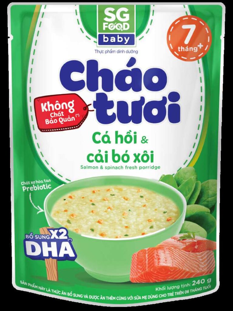 Lý do nên lựa chọn cháo tươi Sài Gòn Food Baby