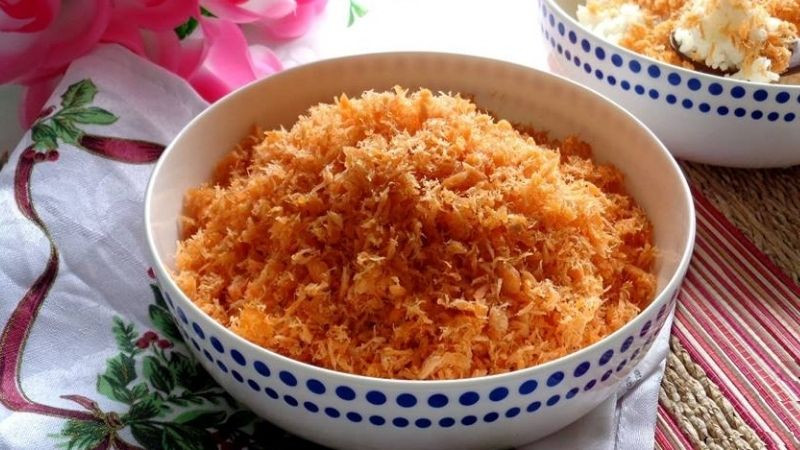 Ruốc cá hồi trong chế độ ăn kiêng và giảm cân